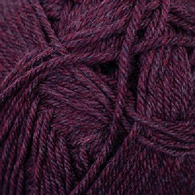 '79 bordeaux heather ' 220 superwash merino by Cascade Yarns | Wabi Sabi
