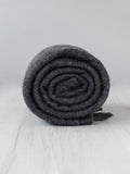 'dark melange ' 80% wool, 20% silk prefelt by DHG | Wabi Sabi
