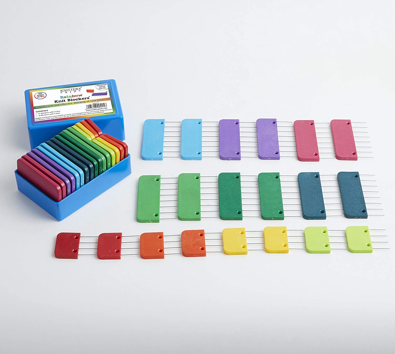 Rainbow Knit Blockers - at Wabi Sabi