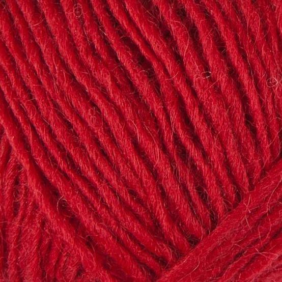 '9434 crimson red ' léttlopi by Istex | Wabi Sabi