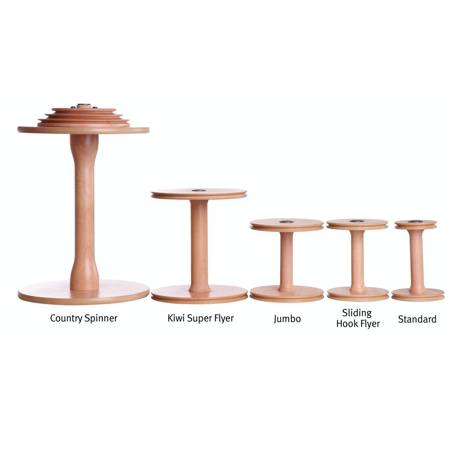 'Standard Natural' bobbins for spinning wheels by Ashford | Wabi Sabi