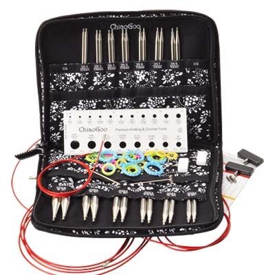 5" 2.75 - 10mm C Set TWIST red lace interchangeable sets by chiaogoo at Wabi Sabi