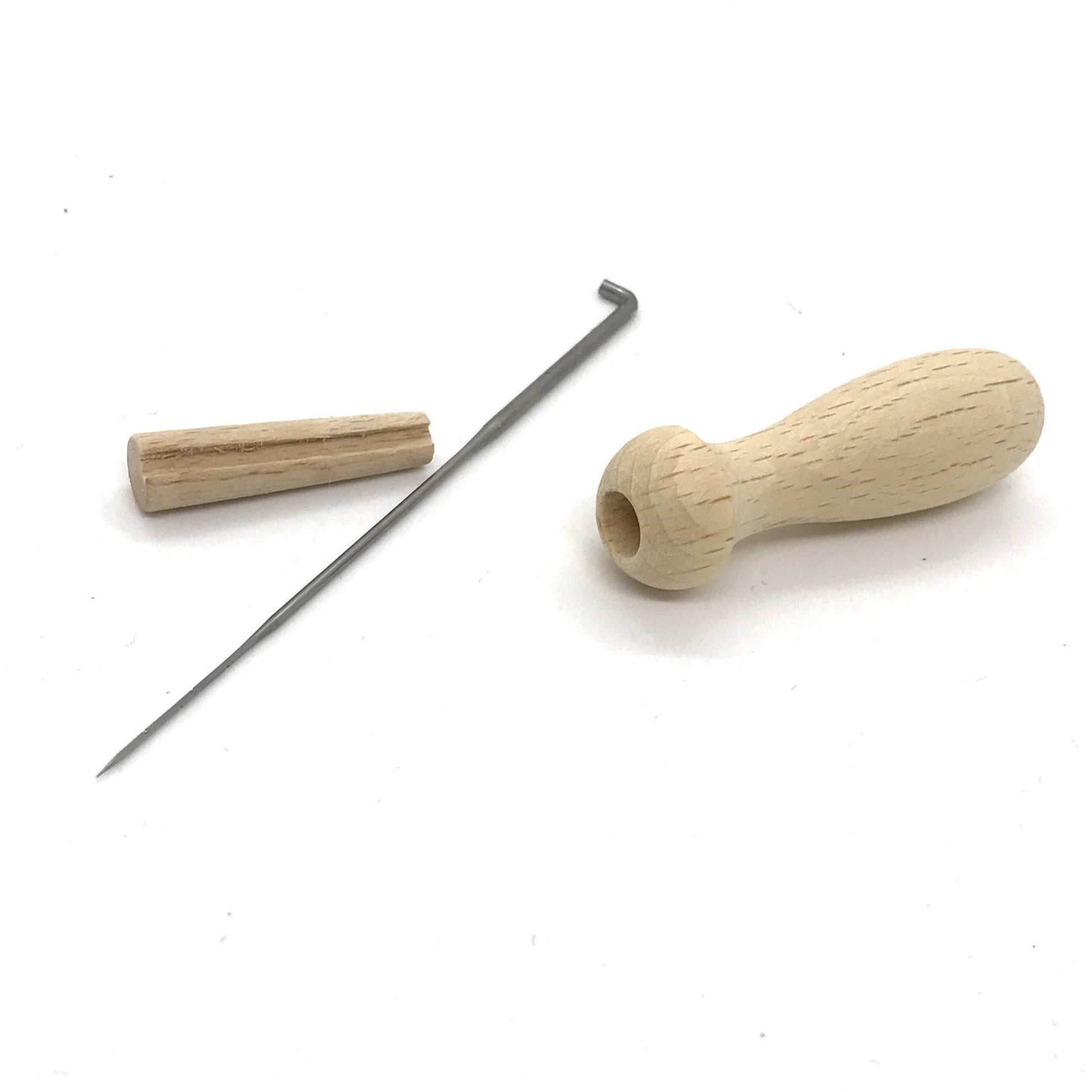 Wooden Felting Needle Holder - at Wabi Sabi