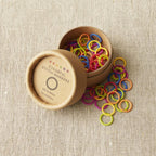 'Jumbo - up to 16 mm ' colourful ring stitch markers by Cocoknits | Wabi Sabi