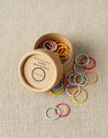 'Jumbo - up to 16 mm ' colourful ring stitch markers by Cocoknits | Wabi Sabi