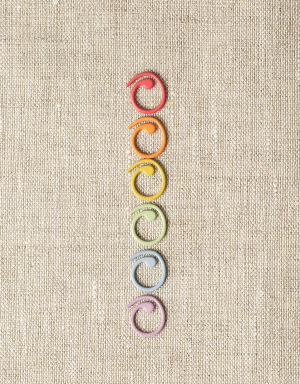 split ring stitch markers by cocoknits at Wabi Sabi