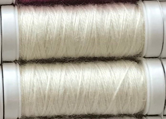 0094 Cream mending / reinforcing yarn by lang at Wabi Sabi