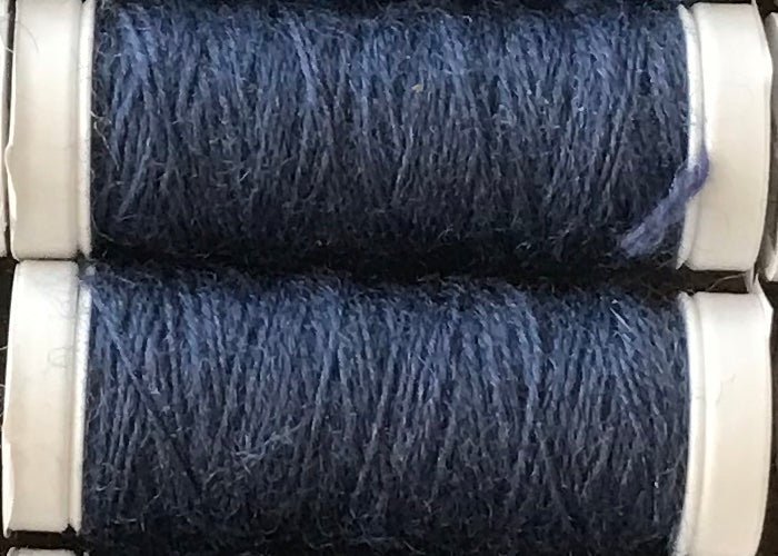 0007 Pacific Dark mending / reinforcing yarn by lang at Wabi Sabi