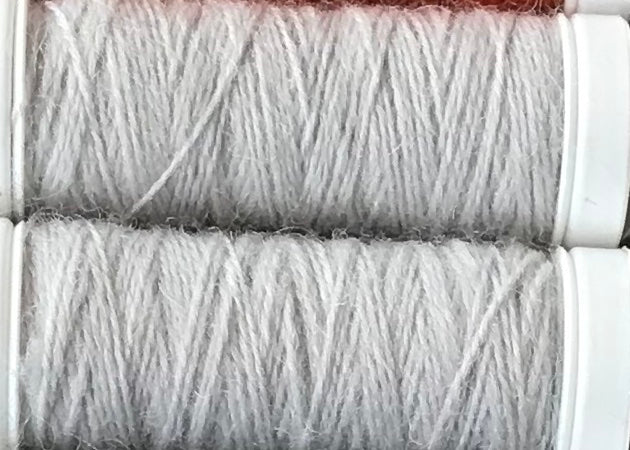 0226 Vanilla mending / reinforcing yarn by lang at Wabi Sabi