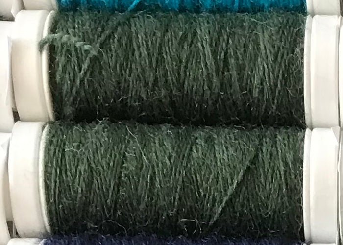 0098 Enchanted Forest mending / reinforcing yarn by lang at Wabi Sabi