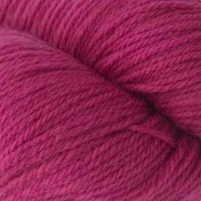 '181 warm dark red ' blue faced leicester wool by Etrofil | Wabi Sabi