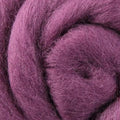 008 Grape Jelly corriedale roving by gram by ashford / dyeing house gallery at Wabi Sabi