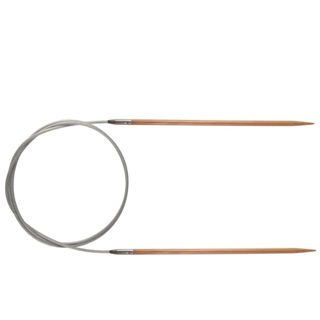 '40cm (16") US 0 (2 mm)' bamboo circular needles by ChiaoGoo | Wabi Sabi