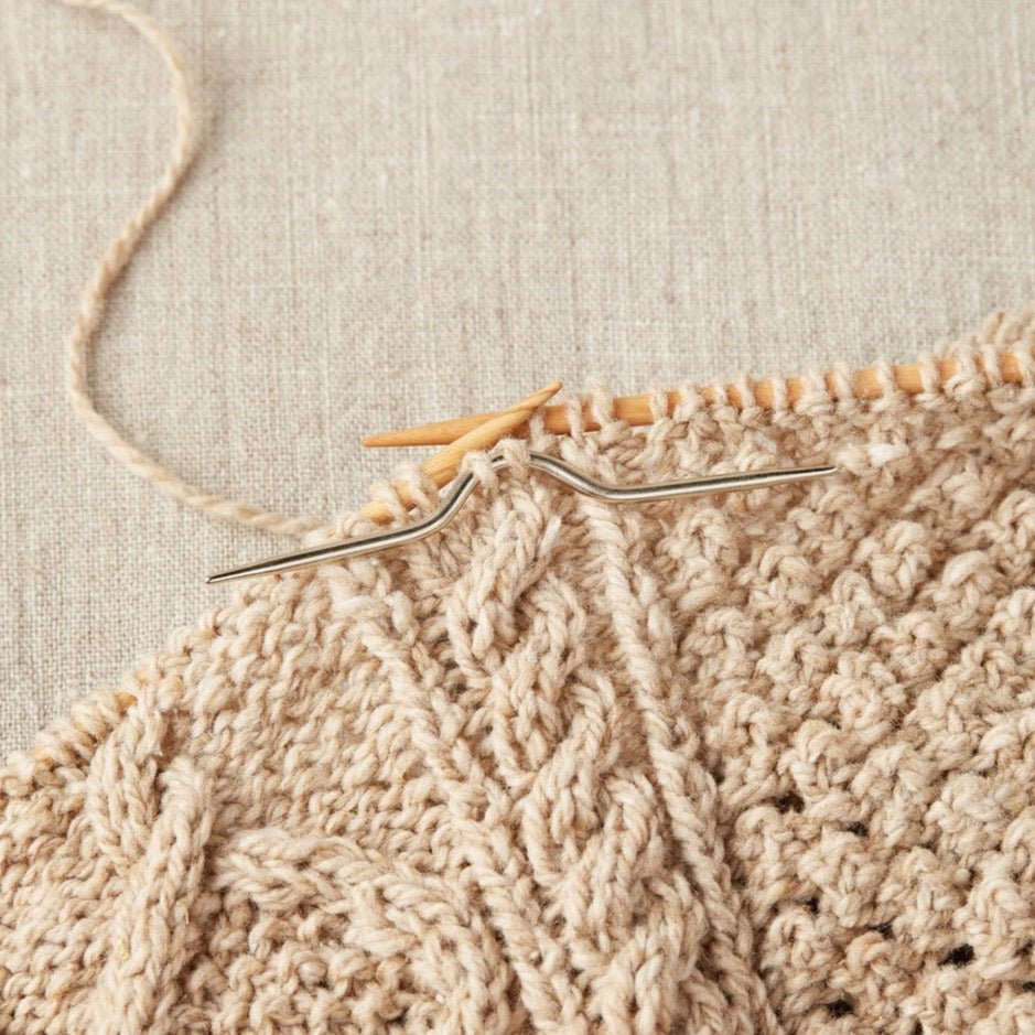 curved cable needles by cocoknits at Wabi Sabi