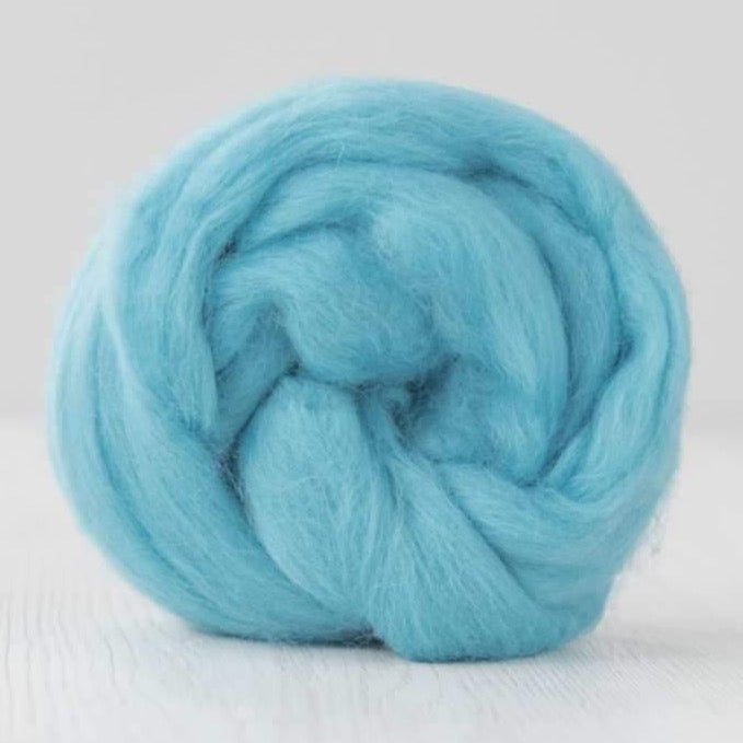 water merino roving: solid colours by gram by dyeing house gallery at Wabi Sabi