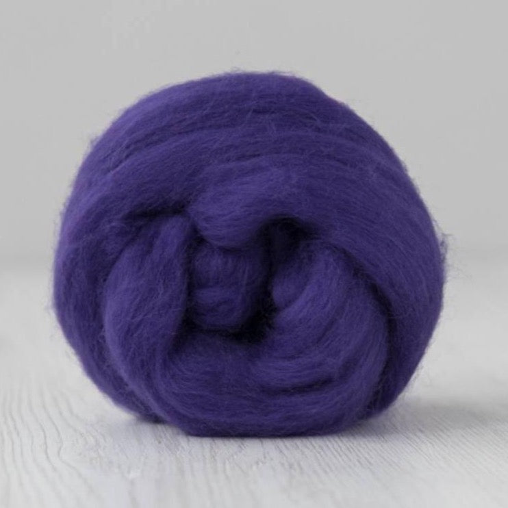 florence merino roving: solid colours by gram by dyeing house gallery at Wabi Sabi