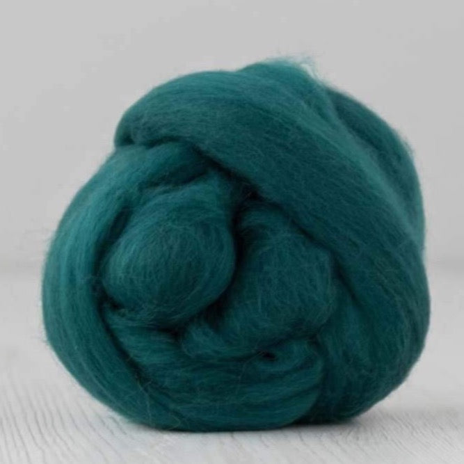 ireland merino roving: solid colours by gram by dyeing house gallery at Wabi Sabi