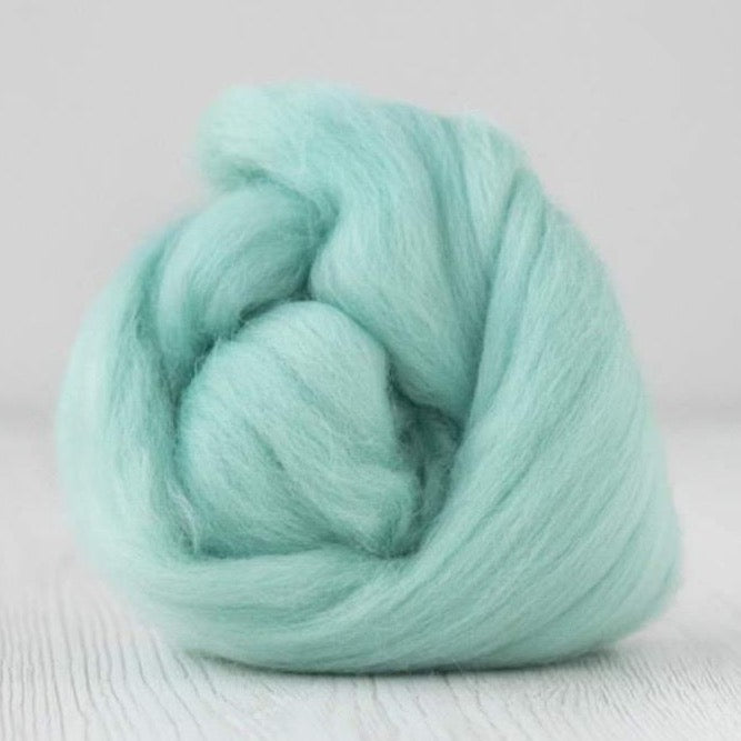paradise merino roving: solid colours by gram by dyeing house gallery at Wabi Sabi