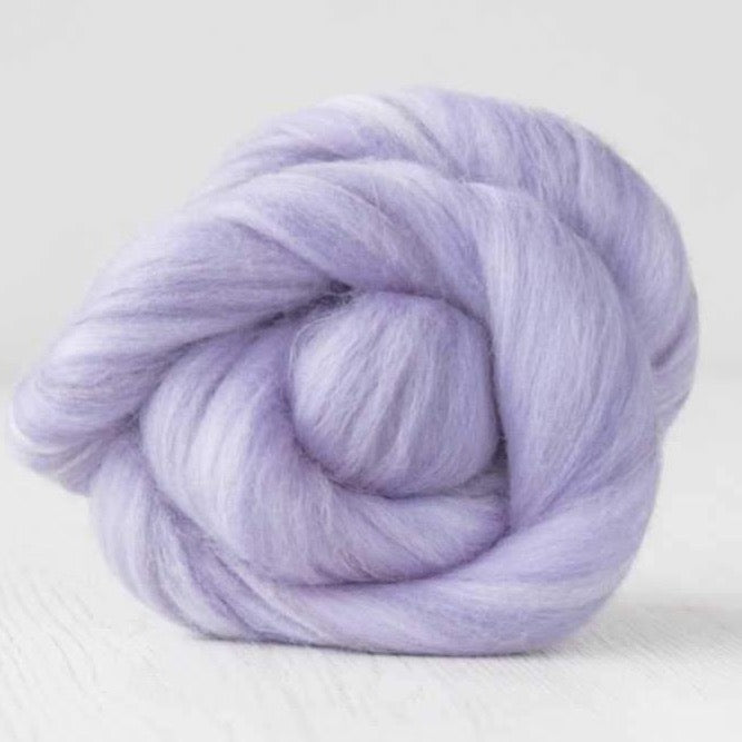 provence merino roving: solid colours by gram by dyeing house gallery at Wabi Sabi