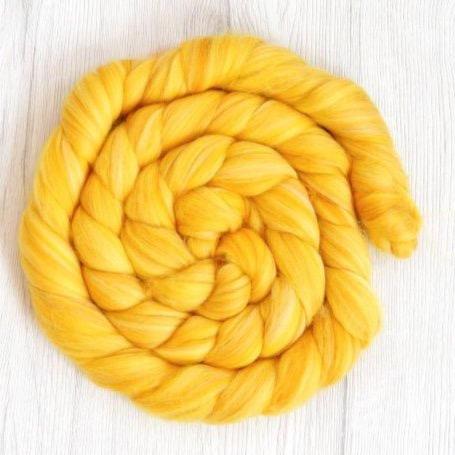 corn merino multicolour roving by dyeing house gallery at Wabi Sabi