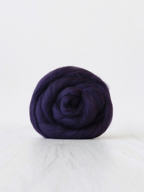 'blackberry ' corriedale roving by gram by Ashford / DHG | Wabi Sabi
