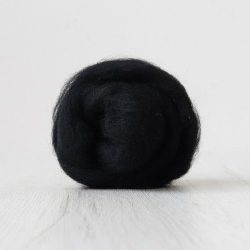 'dark ' corriedale roving by gram by Ashford / DHG | Wabi Sabi