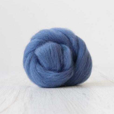 'jeans ' corriedale roving by gram by Ashford / DHG | Wabi Sabi