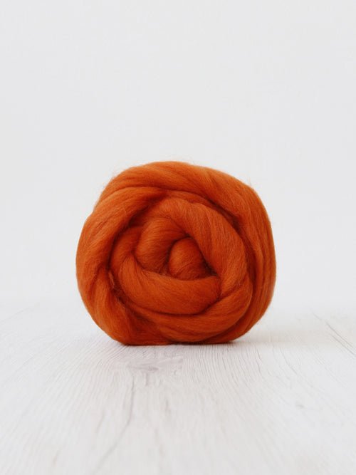 'marigold ' corriedale roving by gram by Ashford / DHG | Wabi Sabi