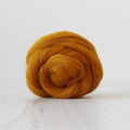 saffron corriedale roving by gram by ashford / dyeing house gallery at Wabi Sabi