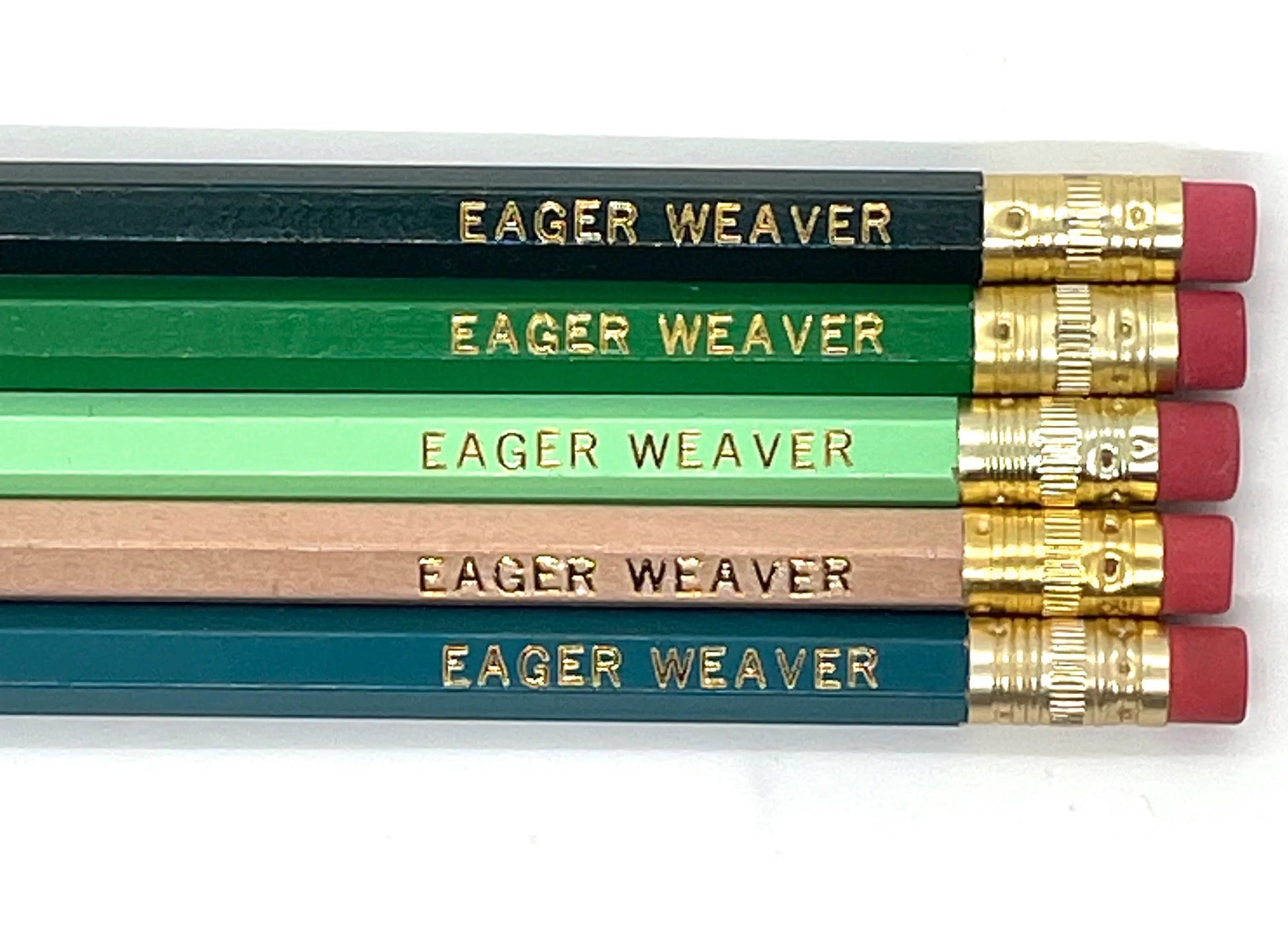 Crafty Pencils - eager weaver at Wabi Sabi