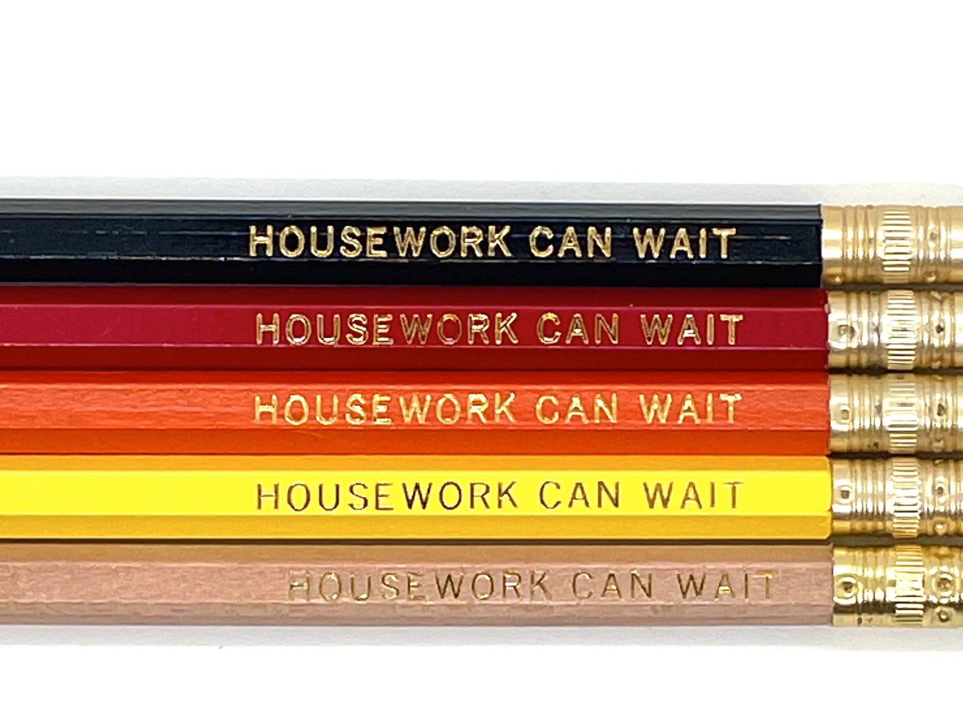 Crafty Pencils - housework can wait at Wabi Sabi