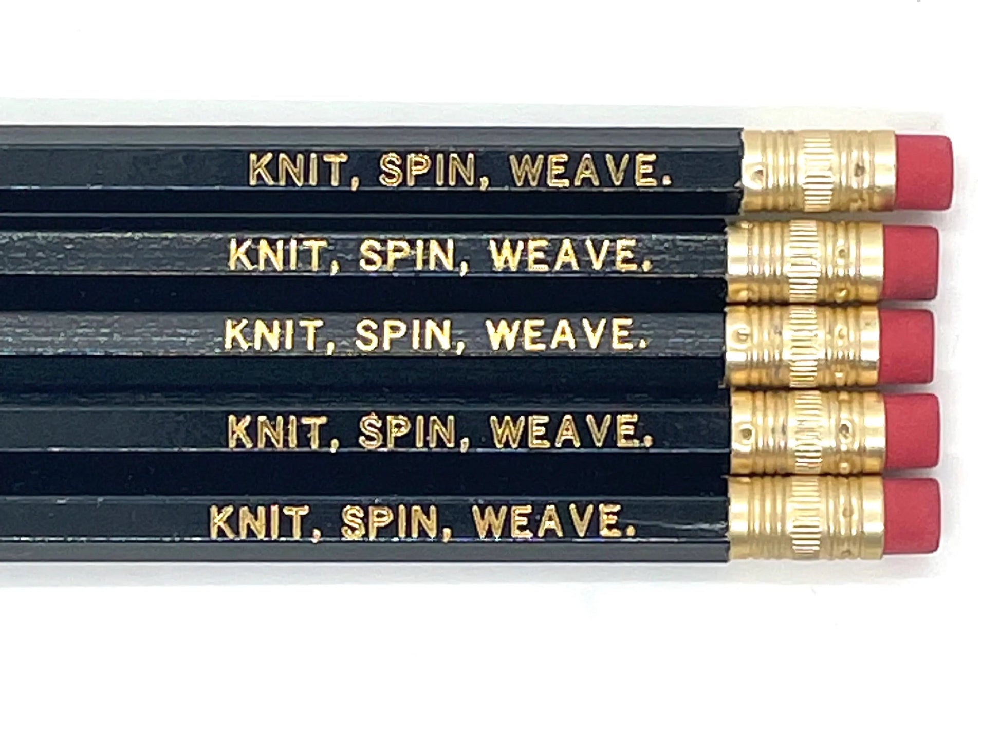 Crafty Pencils - knit spin weave at Wabi Sabi