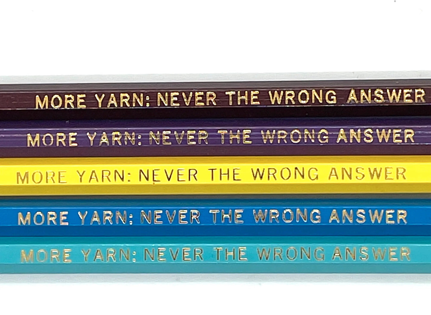 Crafty Pencils - more yarn: never the wrong answer at Wabi Sabi