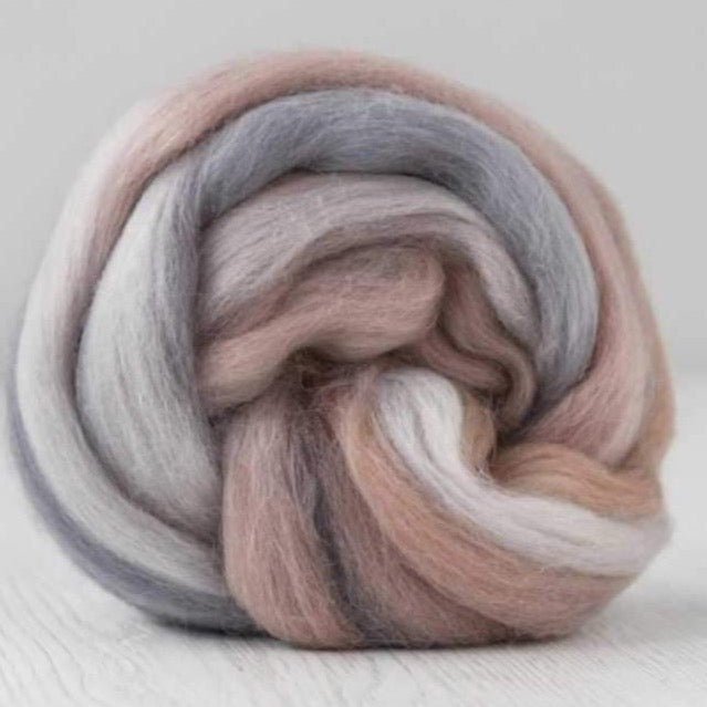 dance lessons merino multicolour roving by dyeing house gallery at Wabi Sabi