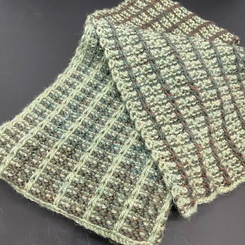 easy reversible scarf by Wabi Sabi at Wabi Sabi