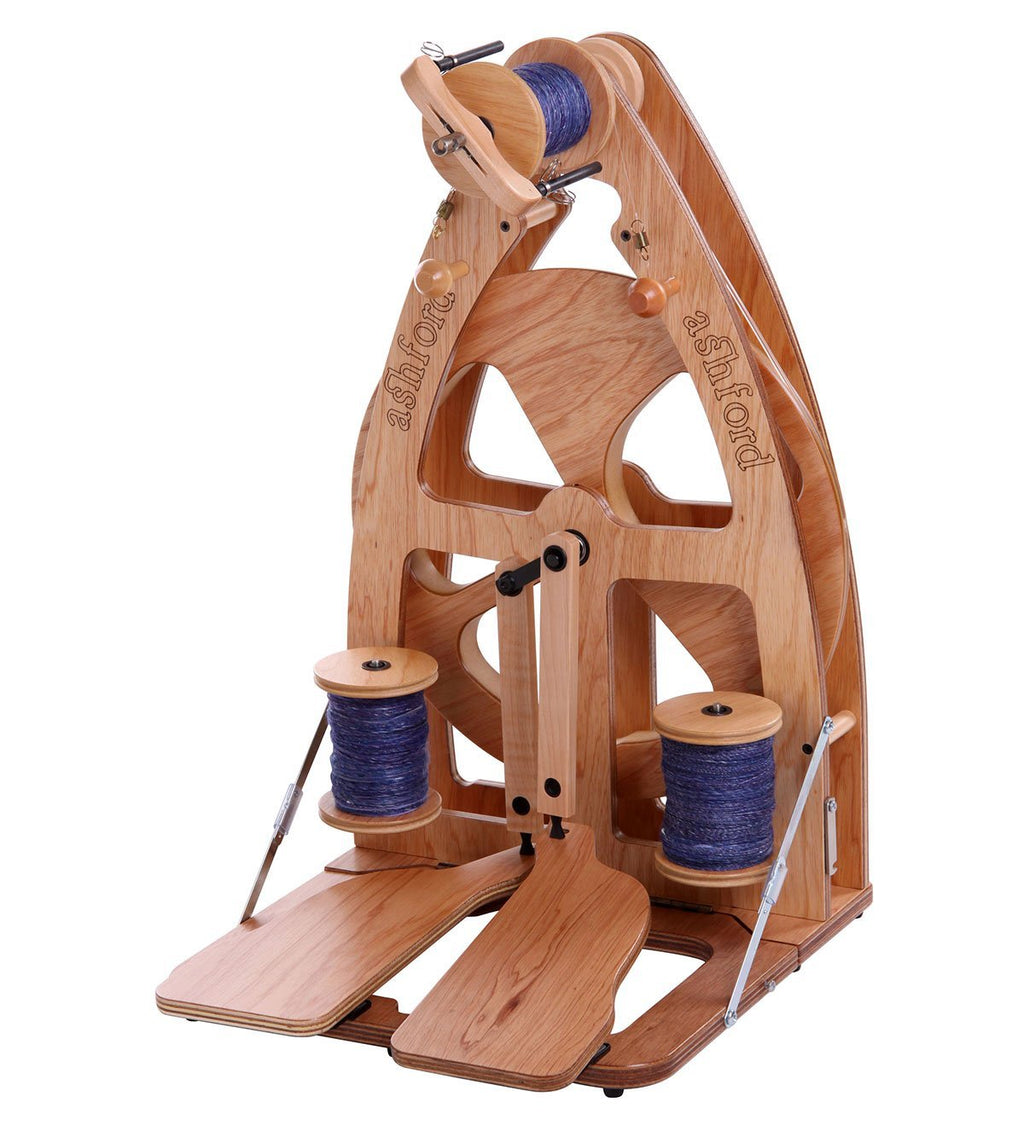 Single Treadle joy 2 spinning wheel by ashford at Wabi Sabi
