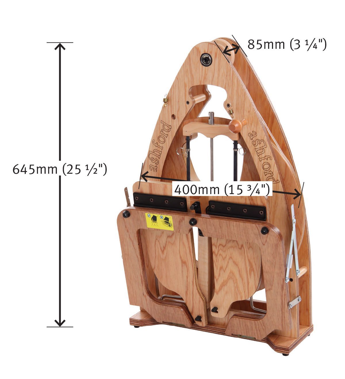 Single Treadle joy 2 spinning wheel by ashford at Wabi Sabi