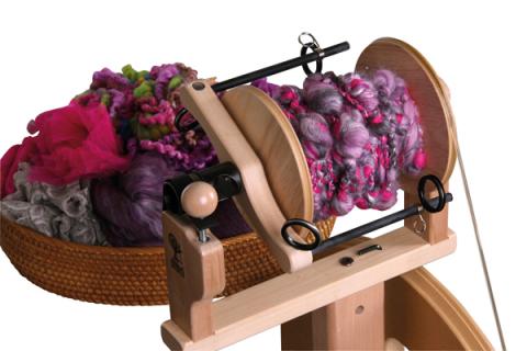 Natural kiwi super flyer kit by ashford at Wabi Sabi