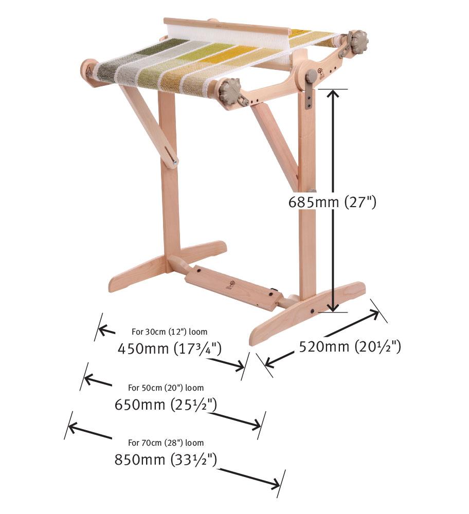 Knitters Loom Stand Variable - at Wabi Sabi