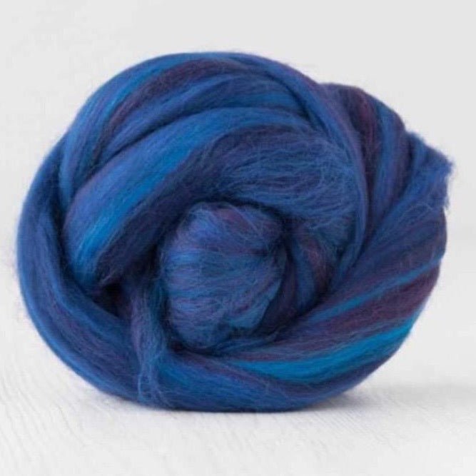 morgana merino multicolour roving by dyeing house gallery at Wabi Sabi