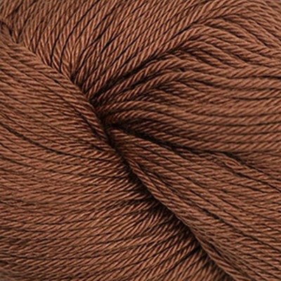 12 dark caramel noble cotton by cascade yarns at Wabi Sabi