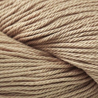 18 toasted almond noble cotton by cascade yarns at Wabi Sabi