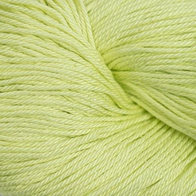 28 key lime noble cotton by cascade yarns at Wabi Sabi