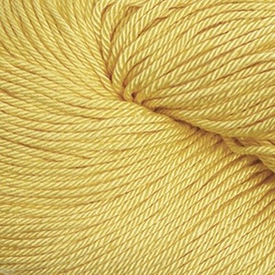 31 golden yellow noble cotton by cascade yarns at Wabi Sabi