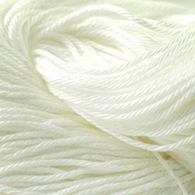 35 white noble cotton by cascade yarns at Wabi Sabi