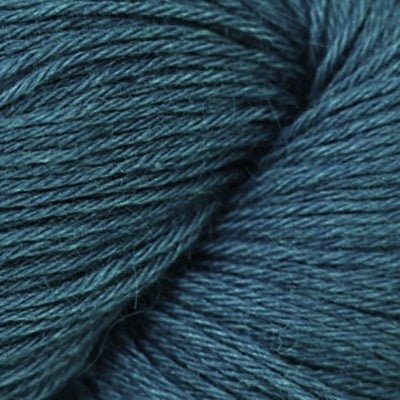 40 deep lagoon noble cotton by cascade yarns at Wabi Sabi