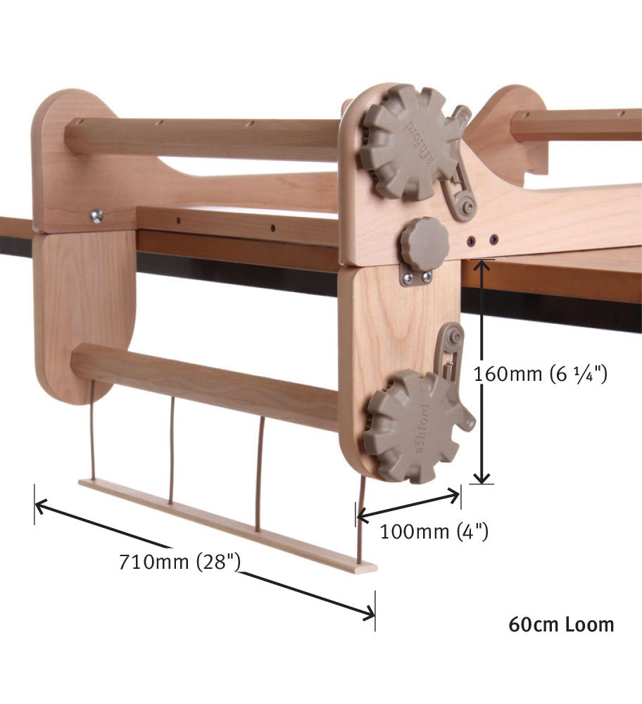 Rigid Heddle Freedom Roller - 24" at Wabi Sabi