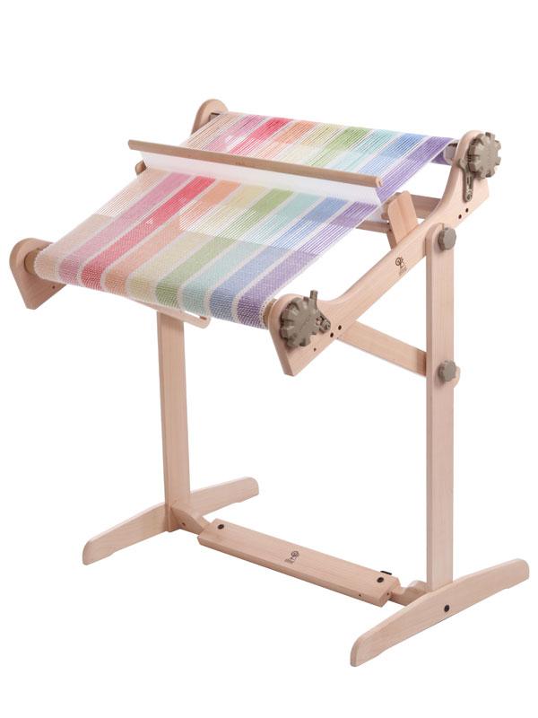 variable width rigid heddle loom stand by ashford at Wabi Sabi