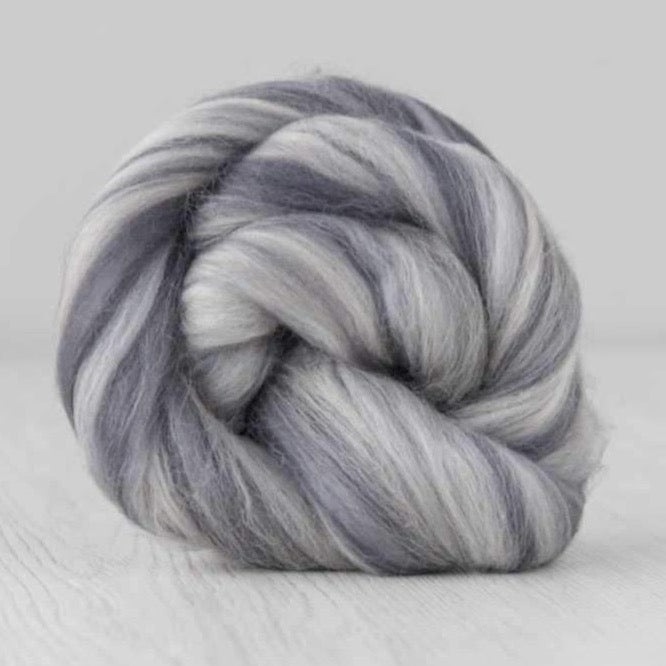 steam merino multicolour roving by dyeing house gallery at Wabi Sabi