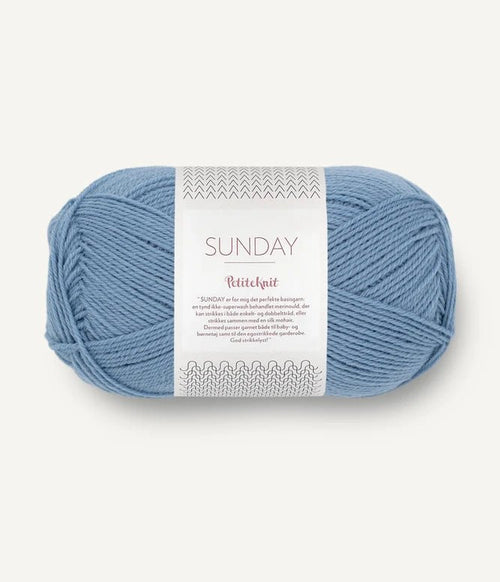 6043 Baby Blue Eyes sunday by sandnes garn at Wabi Sabi